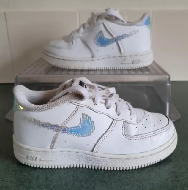 NIKE AIR FORCE 1 Low Digital Swoosh Iridescent Pixel EU 39 US w 8 US 6 5 Neu EUR 109 99 PicClick IT