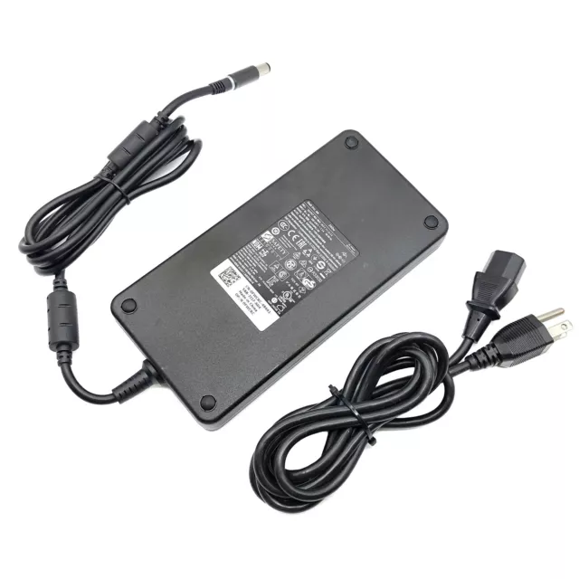 Genuine Dell AC Adapter Charger 240W for Precision M4800 Gaming Laptop w/Cord