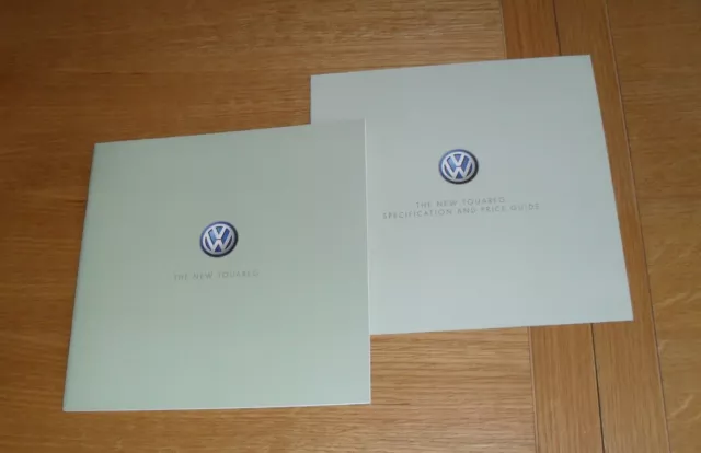 Volkswagen VW Touareg Brochure 2010 - 3.0 V6 TDI 4.2 V8 TDI SE Escape Altitude