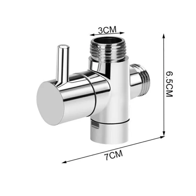 3 Wege Dusche Kopf Umsteller Umstellventil Umschalter Umschaltventil G1/2'' G