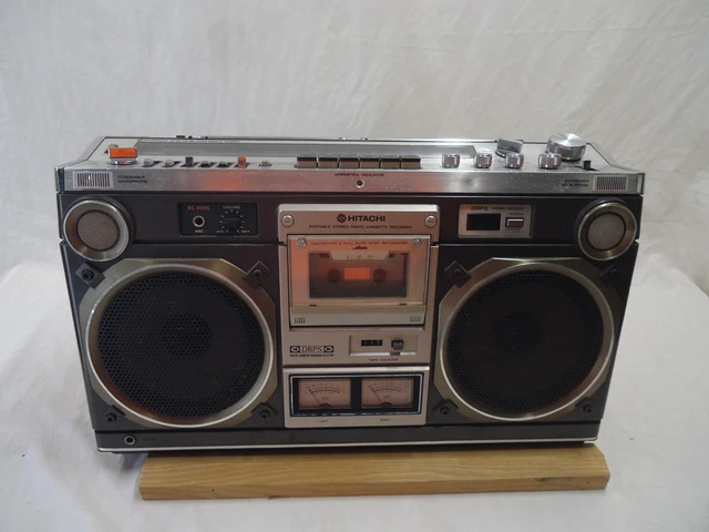 Boombox ghettoblaster hitachi trk-3d7mk2e / worldwide shippi à Rouen