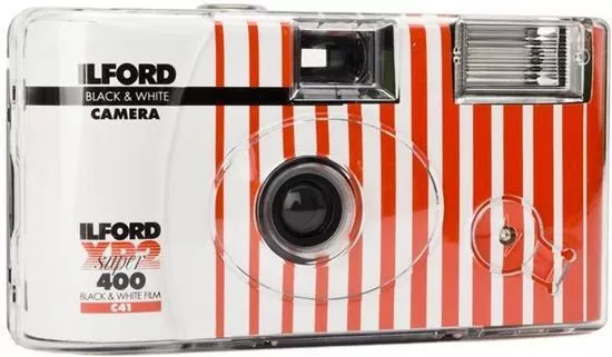 Ilford XP 2 Super Cámara Desechable Blanco y Negro Mhd 02/2024