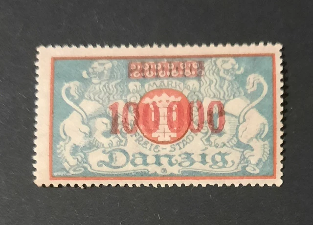 Danzig Staatswappen (III) mit PF I Mi-Nr. 150 I postfrisch, Beschreibung lesen!