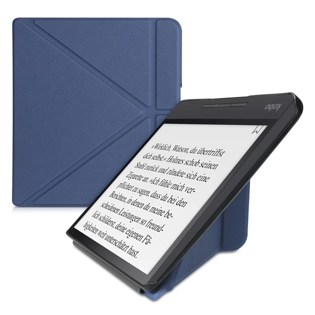 Étui Kwmobile Pour Kobo Libra 2 – Housse Rabattable Simili Cuir, Neuve Sous Blister