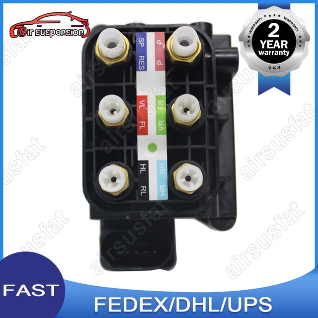 AIR SUSPENSION VALVE Block For Audi A6 C7 Allroad S6 A7 S7 A8 D4 4H