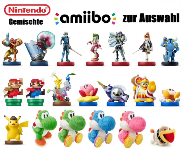 Gemischte Amiibo / Figuren Auswahl  / Gebraucht / Nintendo Switch 3DS Wii U