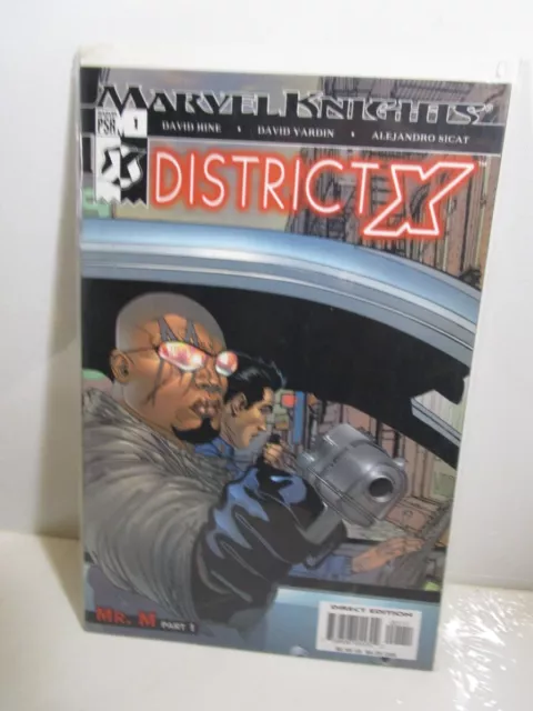 District X #1 Marvel Knights 2004 Bishop app. X-Men