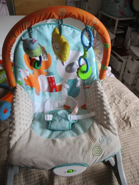 Bouncer Baby Chair With Toy Bar.