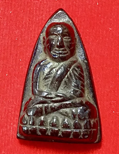 Thai Buddha Phra Amulet Lp Thuad Leklai Magician Pim Taoreed Talisman Holy  K293