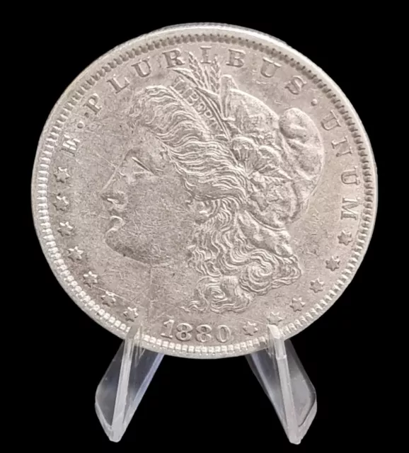 USA - One Dollar 1880 - Thomas Morgan - Silber 26,77g  ( 335 )