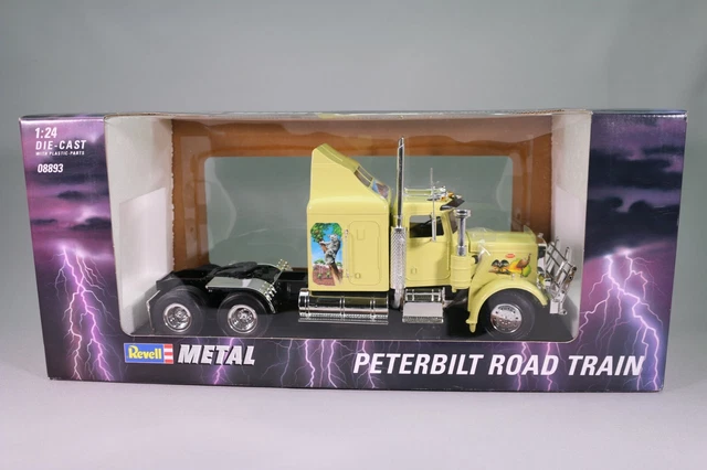 Maquette Revell Peterbilt 359 Classic - 1/24 - Camion Bleu - Occasion Comme Neuf