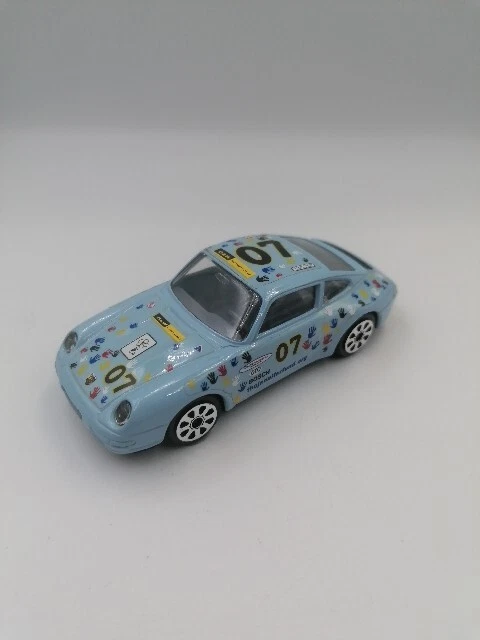 Bburago Porsche 911 Carrera Argentée - Miniature 1:43 - Modèle Collection