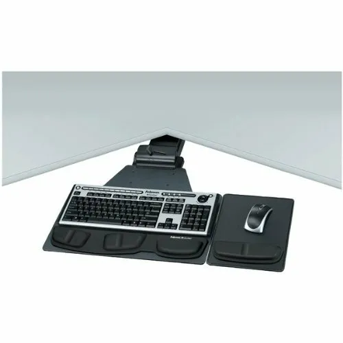 Fellowes Professional Series Executive Corner Keyboard and Mouse Tray - 8035901