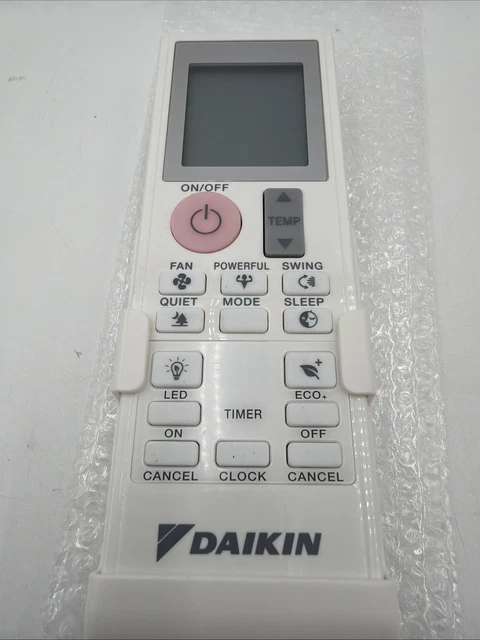 DAIKIN WHITE REMOTE Control with Wall Holder 2531835 £54.66 - PicClick UK
