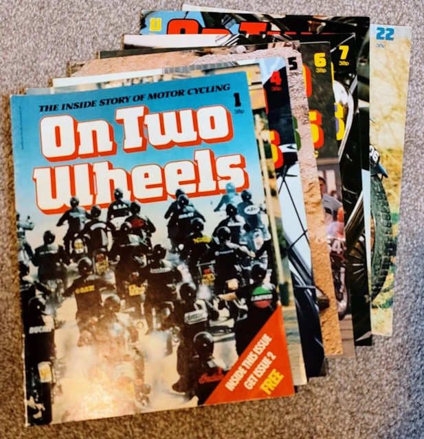 ON TWO WHEELS MOTORCYCLE MAGAZINE ISSUE 2 1976. very good condition