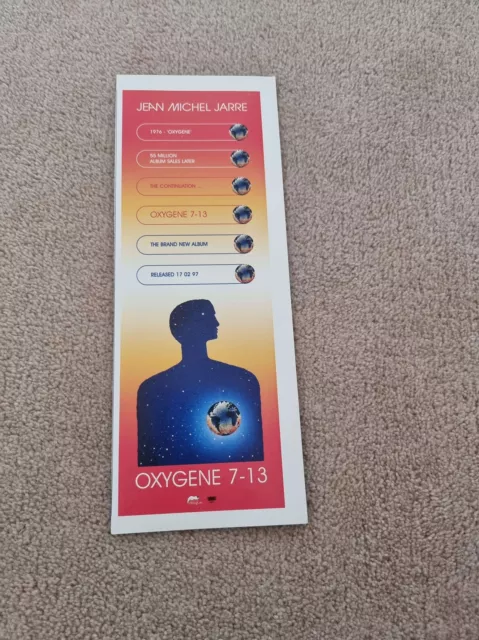 Tnewl11 Advert 11X4" Jean Michel Jarre : 'Oxygene' 1976