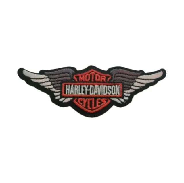 Harley Davidson Motor Cycles Embroidered Patch Iron On Sew On Transfer