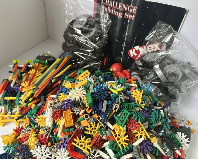 Knex 4KG Mixed Bundle Lot Of Pieces Lots Of Wheels