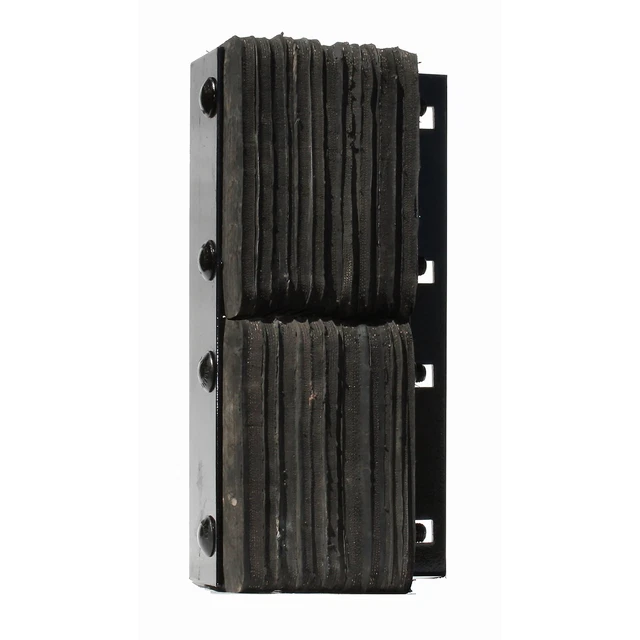 Durable Corporation One Sided Laminated Dock Bumper,  Length 10.25 in