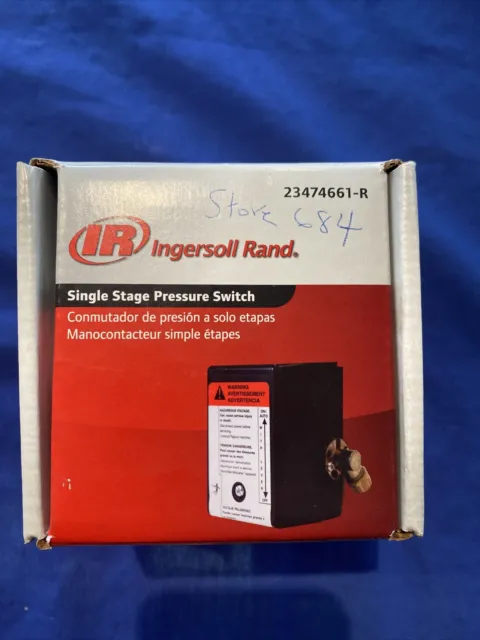 Ingersoll Rand Compatible 23474661-R Pressure Switch 95-125 Psi