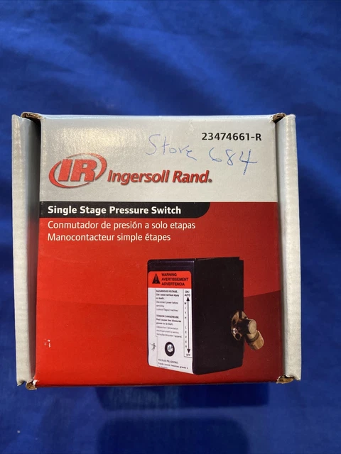 Ingersoll Rand Compatible 23474661-R Pressure Switch 95-125 Psi
