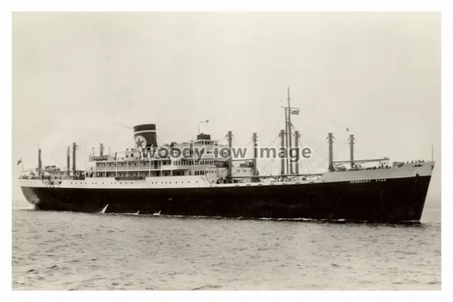 rp08135 - Blue Star Cargo Ship - Paraguay Star , built 1948 - print 6x4