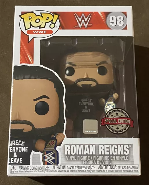 Funko POP! WWE: Roman Reigns 4-in Vinyl Figure