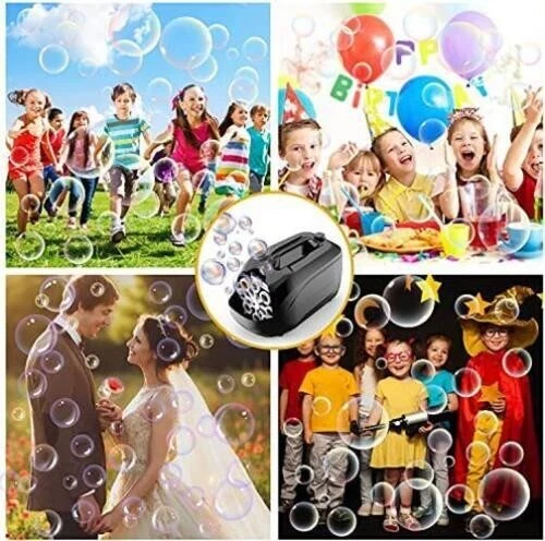 Bubble Machine Professional Bubble Maker Machine Automatic Bubble Blower 3