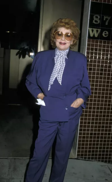 Lucille Ball Owned & Worn 80's Blue Jacket from Stylist Sydney Guilaroff