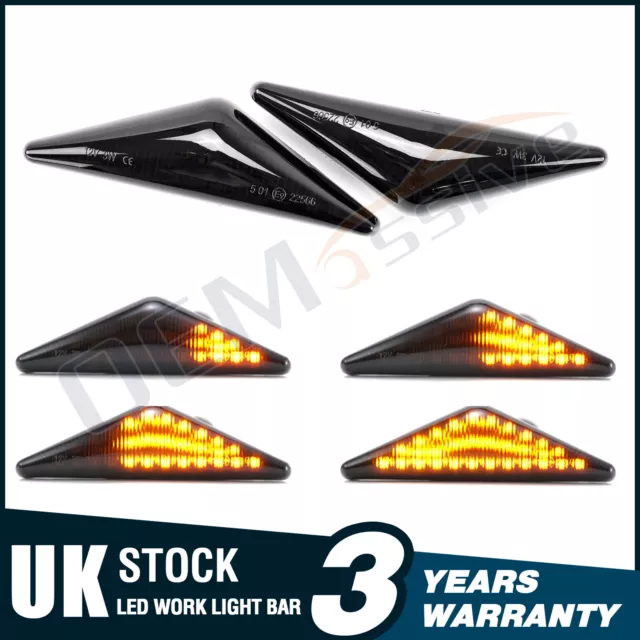 For Ford Mondeo Mk3 Side Indicator Repeater Light Lamp Lens (1 Pair) 2000-2007