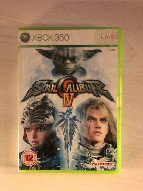 SoulCalibur IV (Microsoft Xbox 360, 2008) Game UK PAL USED