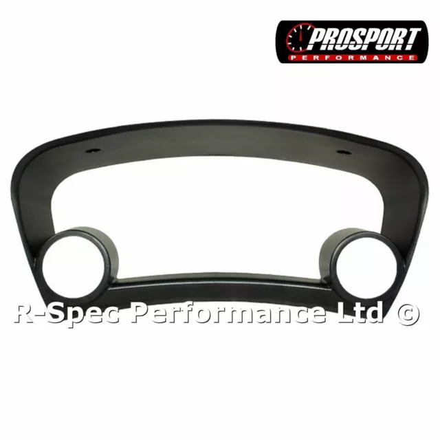 Twin 52mm Gauge Pod For Mitsubishi Lancer Evolution Evo 4 5 6 IV V VI RS GSR TME