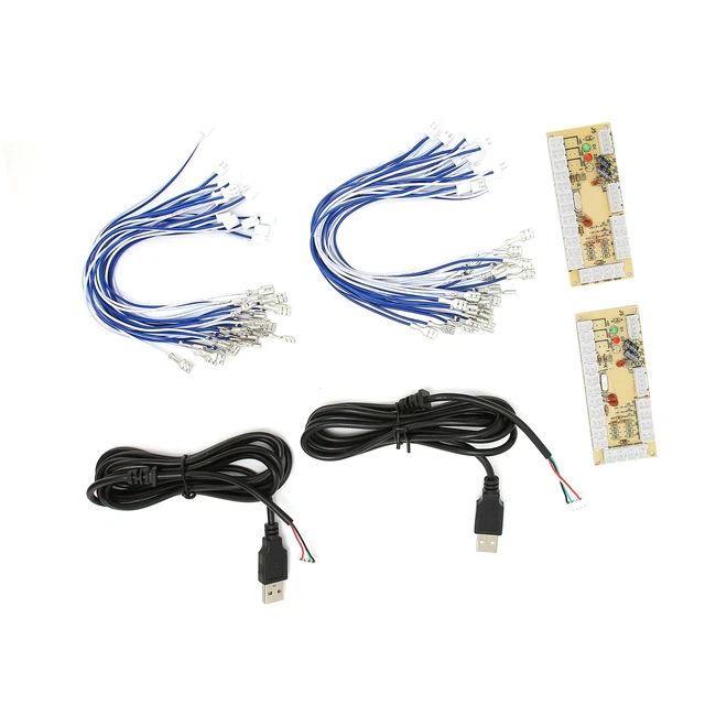 2 Player Arcade Encoder Plug And Play No Latency Durable Encoder 2 Player For