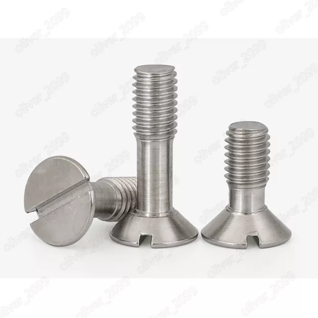 304 viti a testa controaffondata in acciaio inox con gambo a vita M3 M4 M5