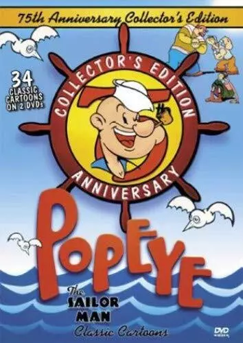 Popeye: The Sailor Man (75th Anniversary Collectors Edition) restored. (DVD)