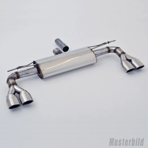 Ligne D'échappement Complète Pour Opel Astra F 1.6 (Hayon) 1993-1996 - Acier Aluminié, Kit De Montage