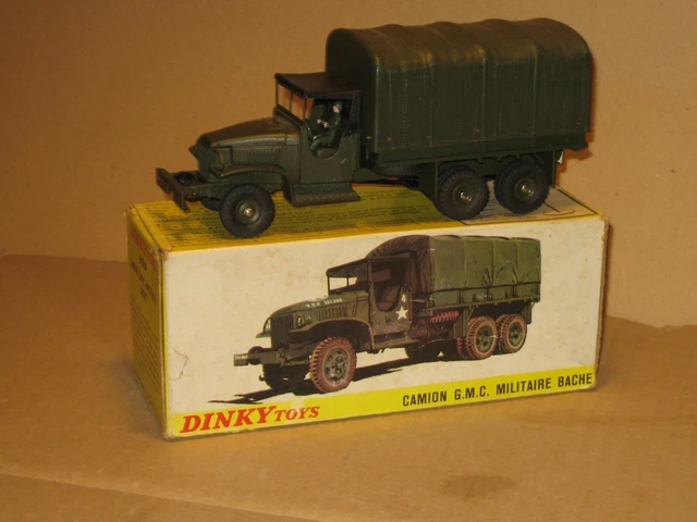 Le Camion Militaire GMC CCKW 353 6x6 Bâché De Dinky Toys France Incomplet 4581 Le Camion Militaire GMC CCKW 353 6x6 Bâché De Dinky Toys France Incomplet 4581