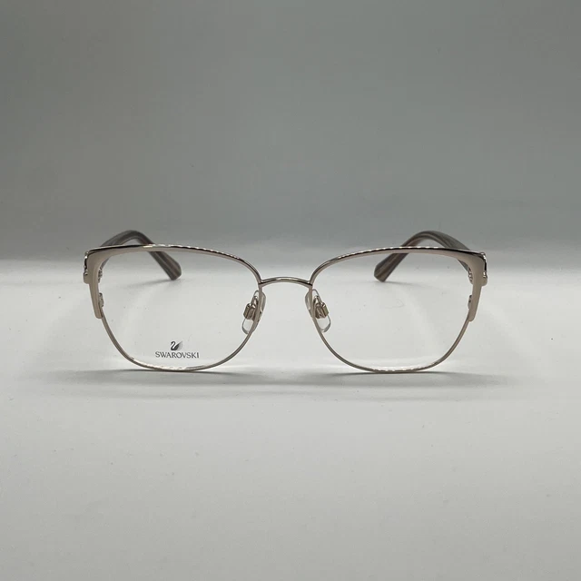 Swarovski SK5256 028 Shiny Gold Women's Metal Eyeglasses Frame 53-16-140 SW5256