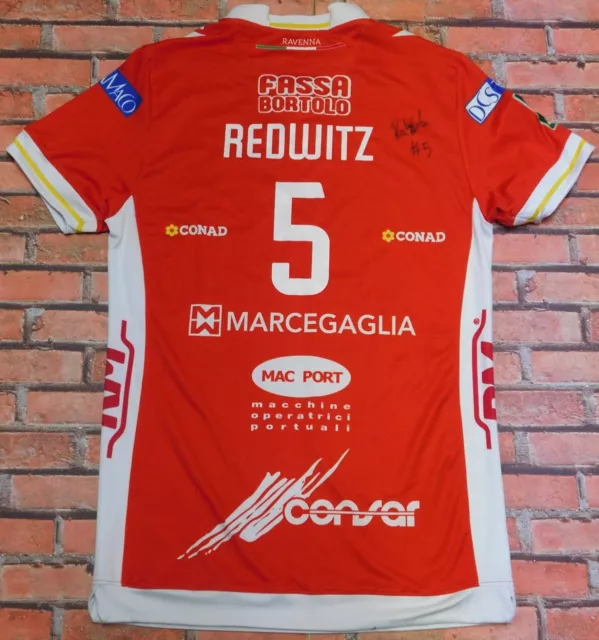 ROBUR PORTO RAVENNA REDWITZ MAGLIA SHIRT MAILLOT PALLAVOLO VOLLEY tg. XL