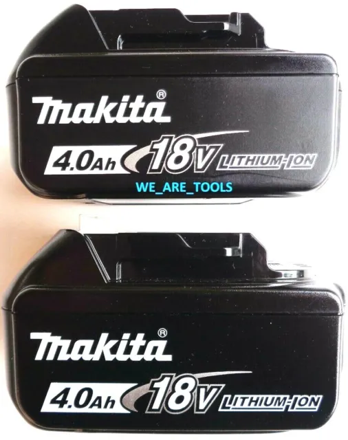 2 NEW Makita BL1840B 18V GENUINE Batteries 4.0 AH Fr Drill,18 Volt BL1840B-2