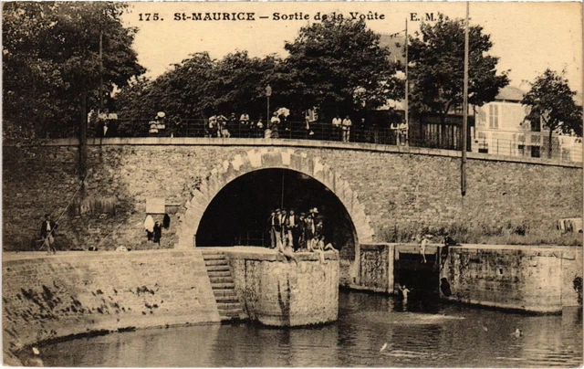 CPA AK St.Maurice Sortie de la Voute FRANCE (1282984)
