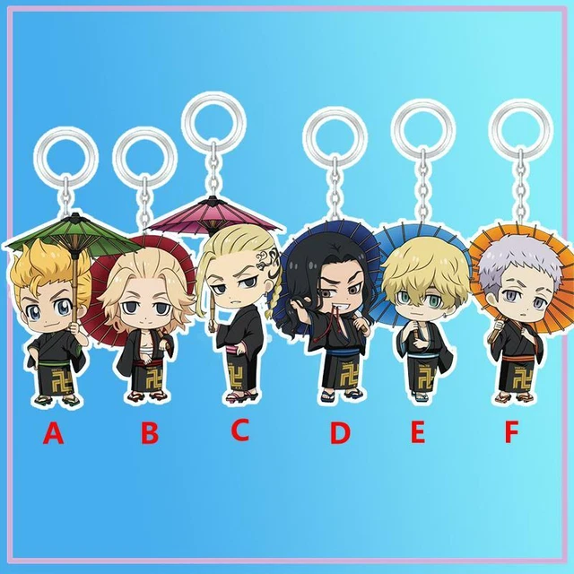 ANIME KEYCHAIN TOKYO Revengers Baji Keisuke Matsuno Chifuyu Keyring