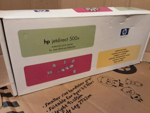 HP Jetdirect 500x External Print Server Ethernet-Lan - 2MB - 100Mbps 2