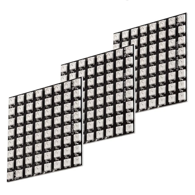 3 x Pannello LED U 64 modulo CJMCU-8X8 compatibile con per e per J1T9