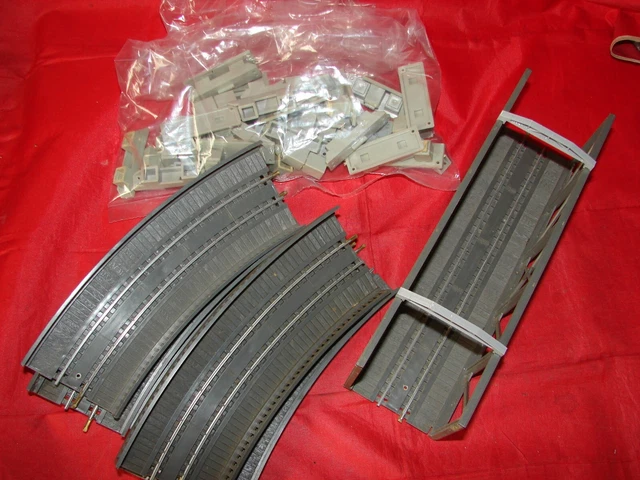 30 Pièces Supports Pont Train Jouet - Accessoires Voie Ferrée En Plastique
