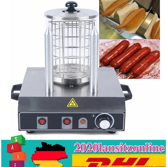 Kommerzielle Elektrische Hot Dog Maker Wurstwärmer Bockwurstwärmer Heizung Gerät