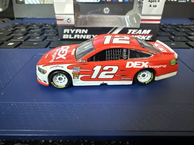 2018 Ryan Blaney #12 Dex Imaging 1/64 Ford Fusion NASCAR Cup Series