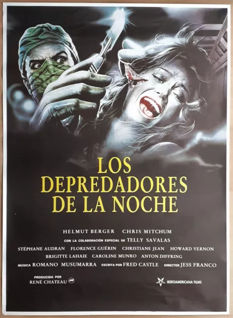 James Woods JOHN CARPENTER'S VAMPIRES John Carpenter 1998 FRENCH POSTER  47x63