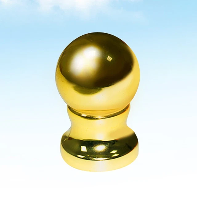ABS FLAGPOLE FINIAL Ball Exquisite Workmanship Enhance Your Flag's