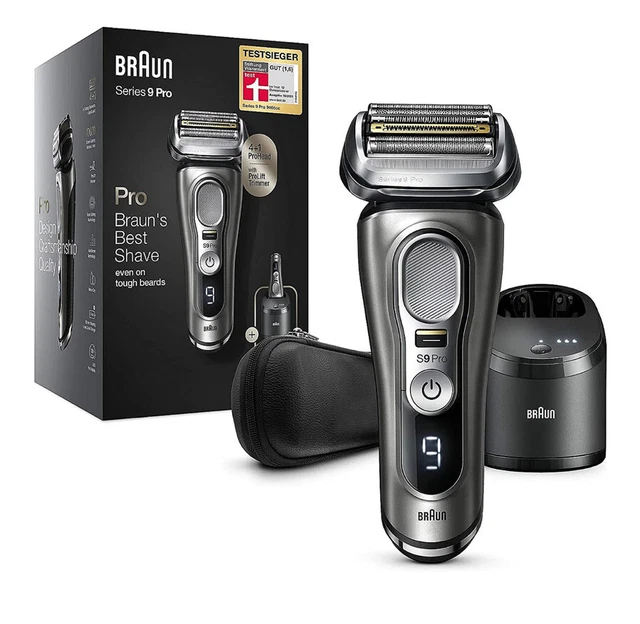 Braun Series 9 Rasoio 9465cc - Sistema bagnato e asciutto